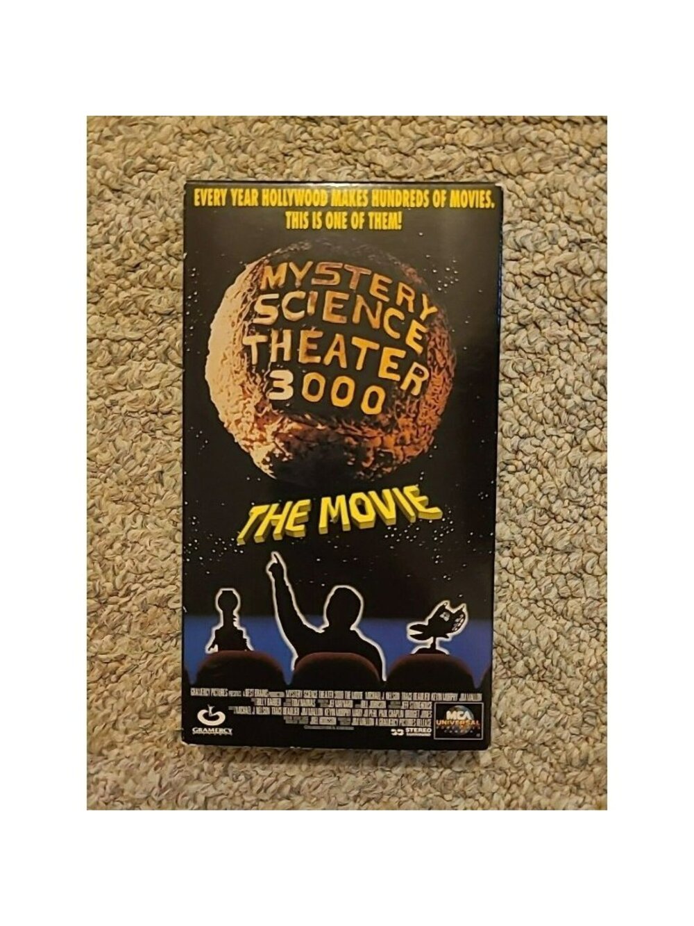 VTG Retro Mystery Science Theater 3000 The Movie VHS tape video movie